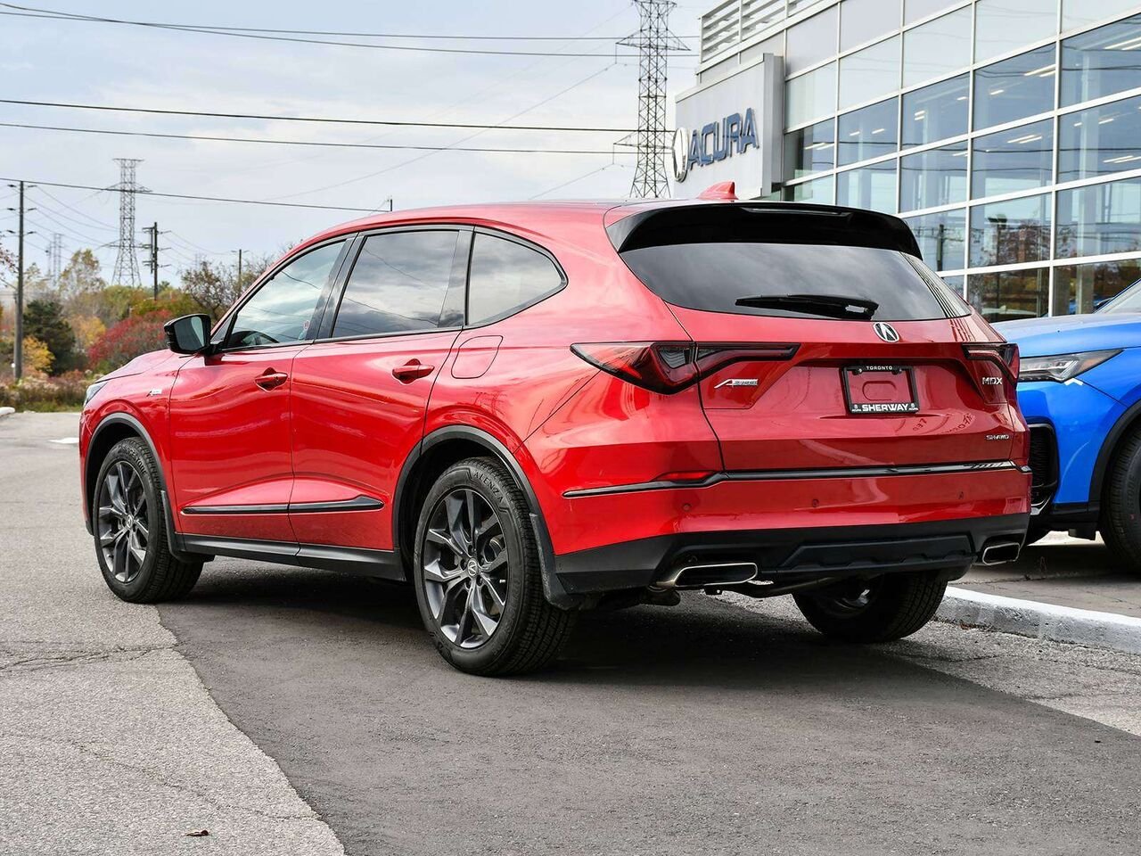 2023 Acura MDX A-Spec - ACURA CERTIFIED Red Etobicoke - photo #7