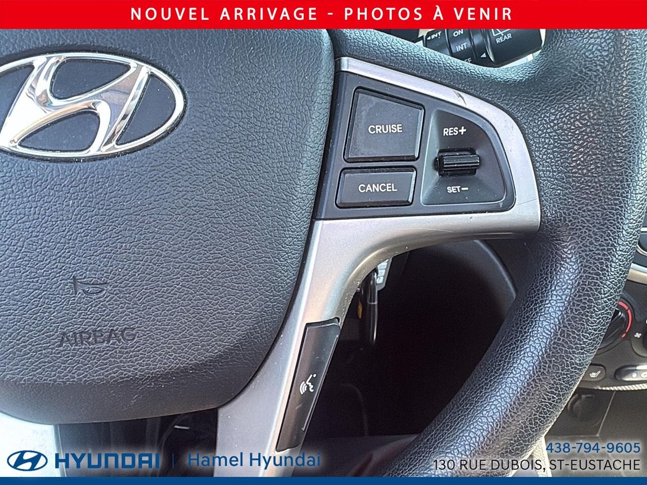 2017 Hyundai Accent Red Saint-Eustache - photo #11