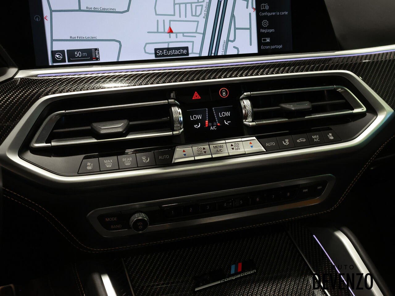 BMW X5 M 2022 Blanc Saint-Eustache - photo #18
