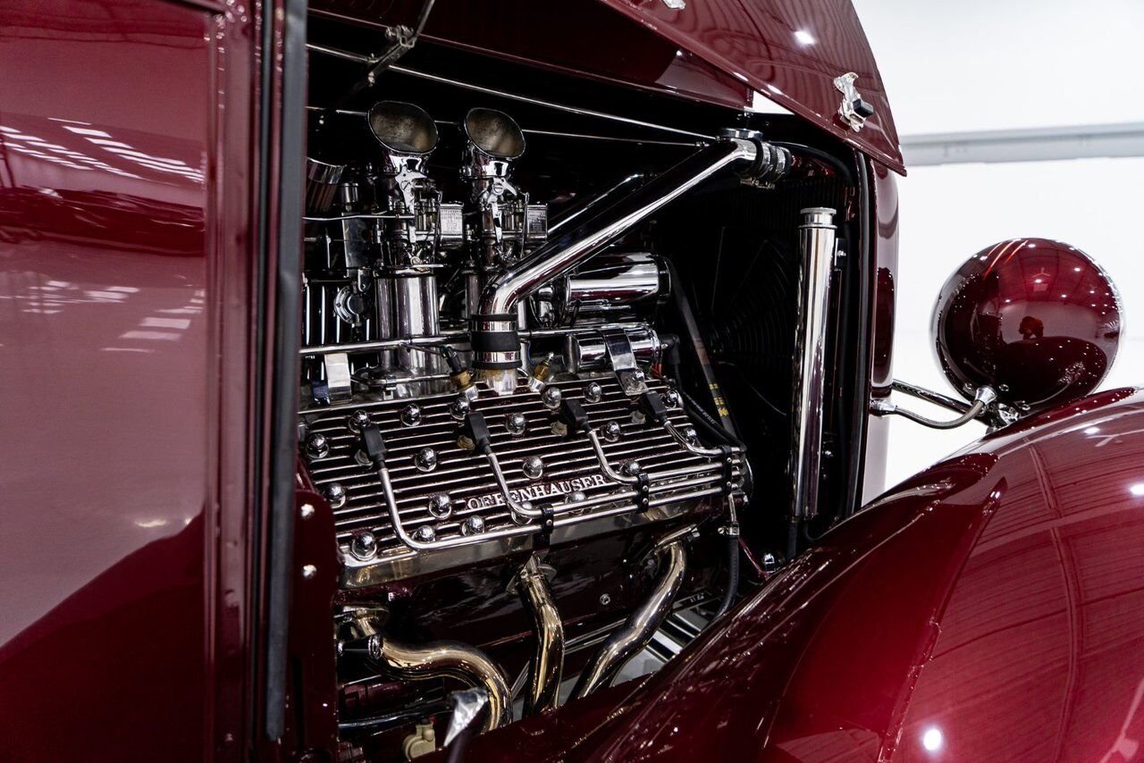 Ford Highboy Lobeck creation spectacular presentation **PRICE IN USD** 1932 Rouge Montréal - photo #44