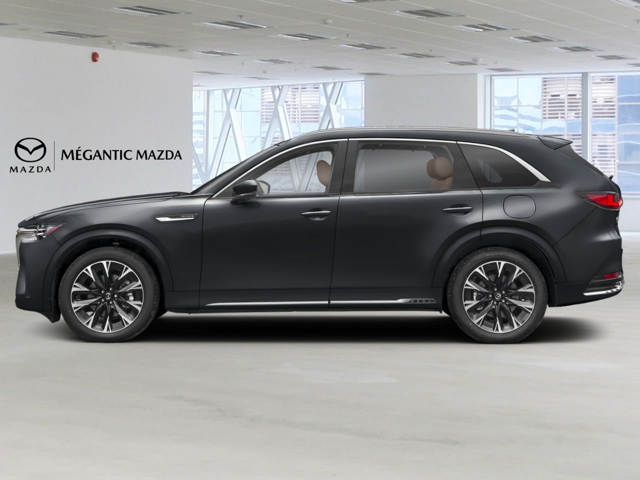 2026 MAZDA CX-90 MHEV Jet Black Mica Lac Mégantic - photo #1