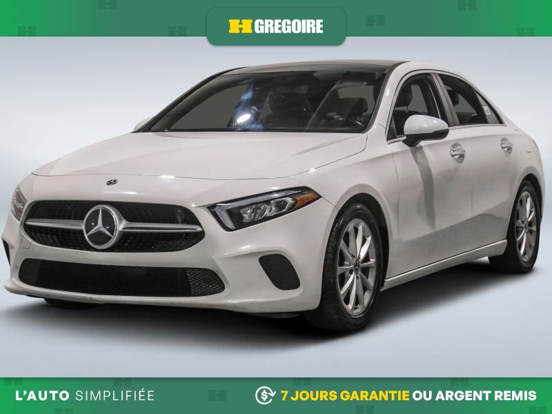 2019 Mercedes Benz A-Class White Laval - photo #2
