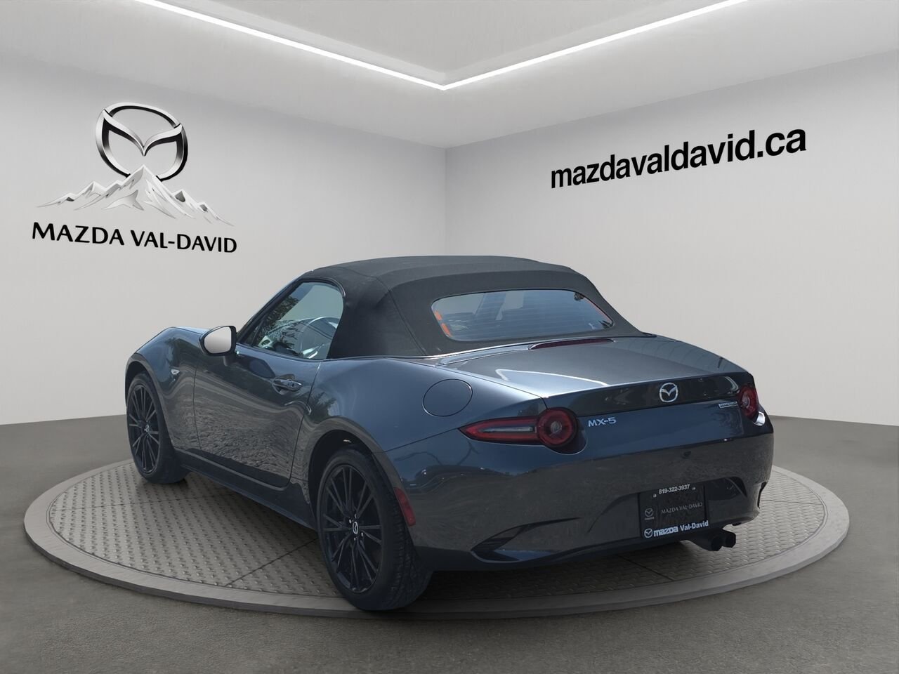 2024 Mazda MX-5 GS BM, NAVIGATION, CAMÉRA DE RECUL, DÉCAPOTABLE Grey Val-David - photo #17