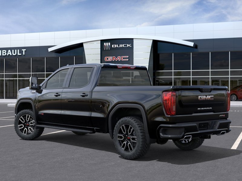 GMC Sierra 1500 AT4 cabine multiplace 4RM 157 po 2026 NOIR ONYX Sherbrooke - photo #2