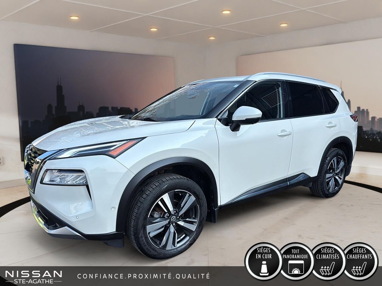 2021 Nissan Rogue White Sainte-Agathe-des-Monts - photo #0