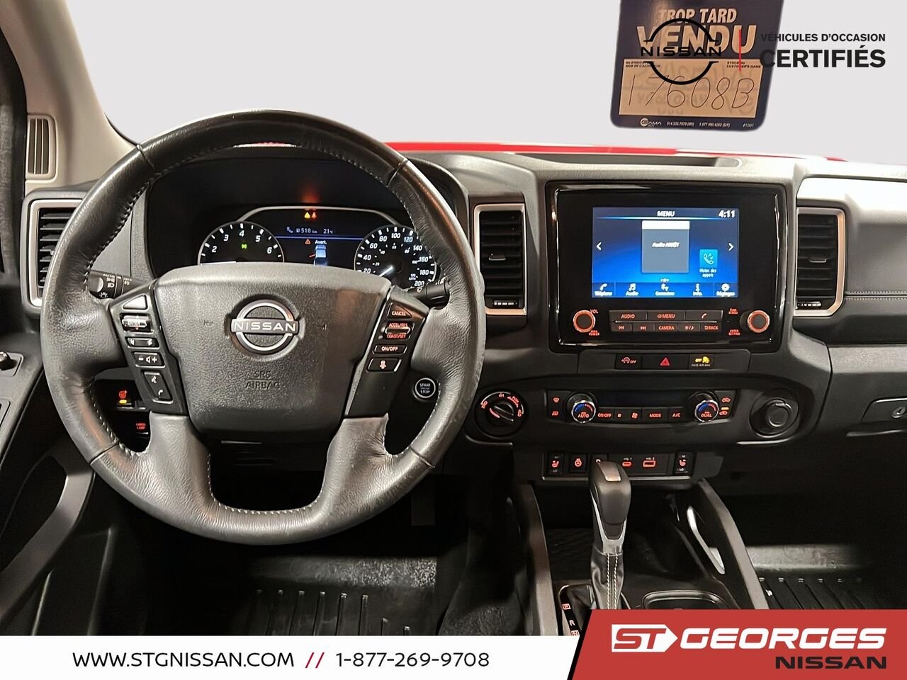2024 Nissan Frontier Red Saint-Georges - photo #13