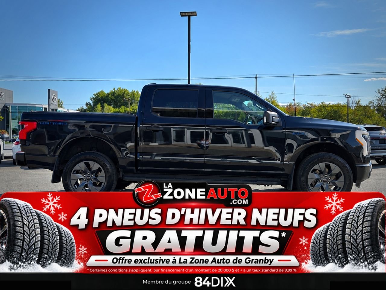 2024 Ford F-150 Lightning XLT Black Granby - photo #7