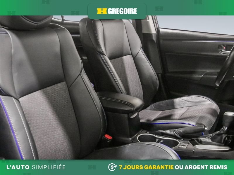 Toyota Corolla 823044 | SE AUTO AC CUIR GR ELECT CAMERA DE RECUL BLEUTOOTH 2019 Noir Laval - photo #28