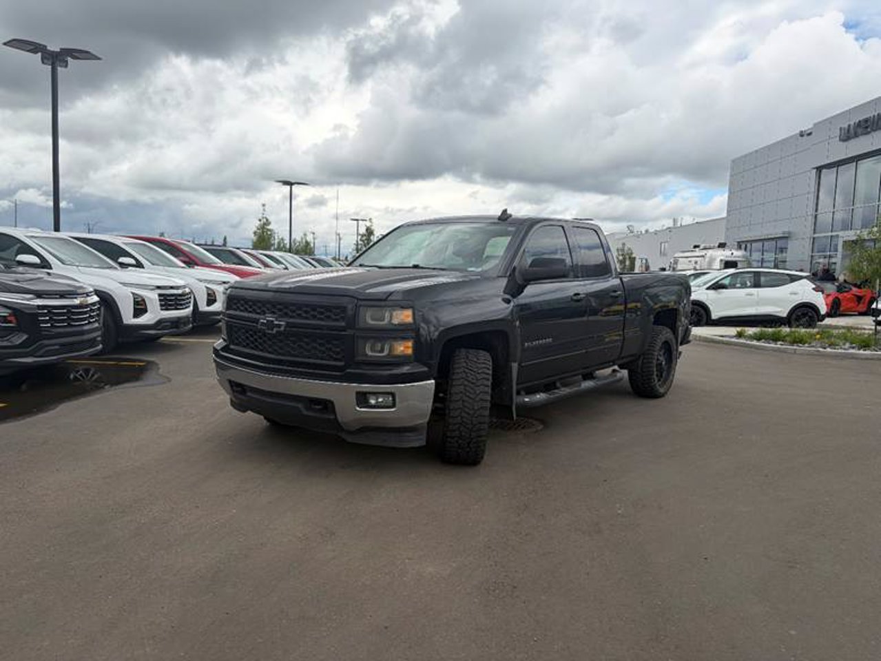 2015 Chevrolet Silverado 1500 4WD Double Cab 143.5 LT w/1LT Black Sherwood Park - photo #2