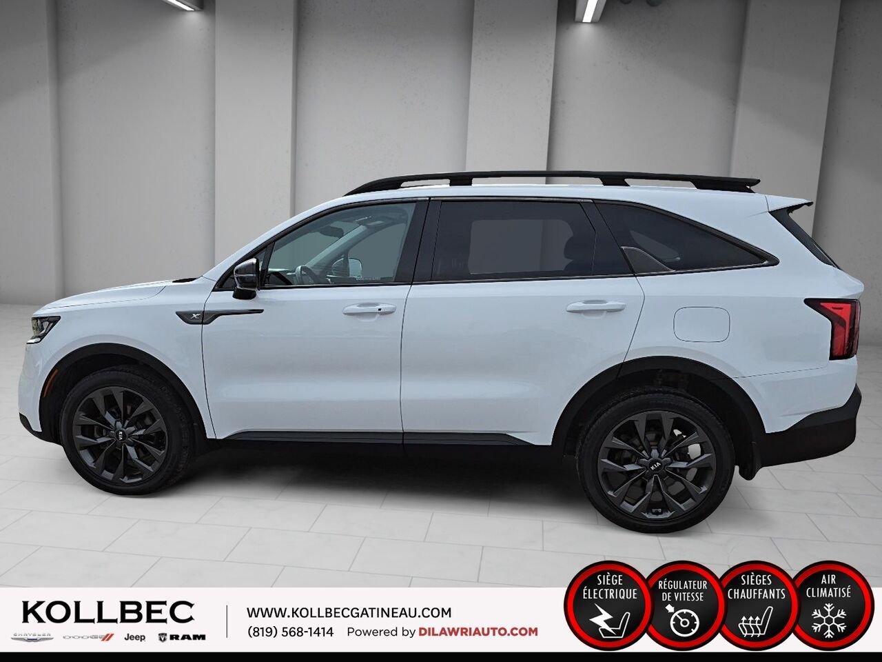 2021 KIA SORENTO X-Line AWD White Ottawa & Gatineau - photo #18