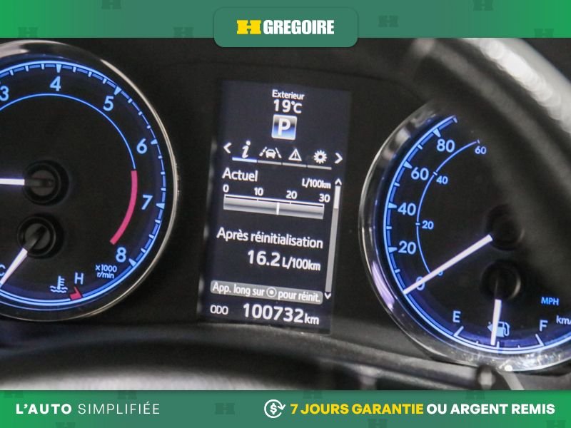 Toyota Corolla 823044 | SE AUTO AC CUIR GR ELECT CAMERA DE RECUL BLEUTOOTH 2019 Noir Laval - photo #21