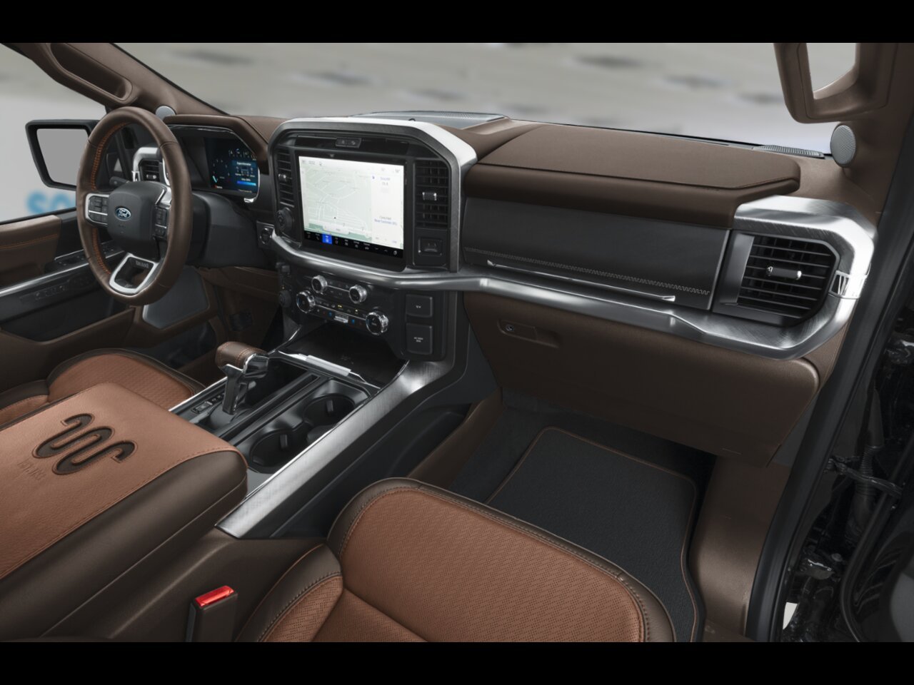 Ford F-150 KING RANCH CABINE SUPERCREW 4RM CAISSE DE 6,5 PI 2026 Noir agate métallisé Châteauguay - photo #6