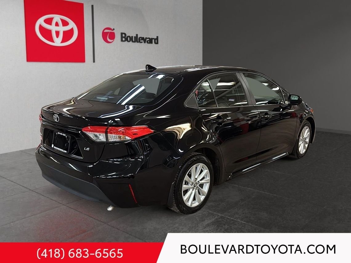 2025 Toyota Corolla 531715-47 | LE CVT Midnight Black Metallic Québec - photo #7