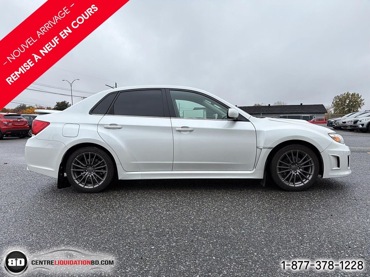 Subaru WRX SEDAN | BD0456 2013 Blanc Granby - photo #4