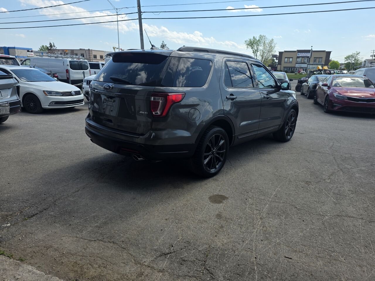 Ford exolorer 2018 Gris Longueuil, - photo #4