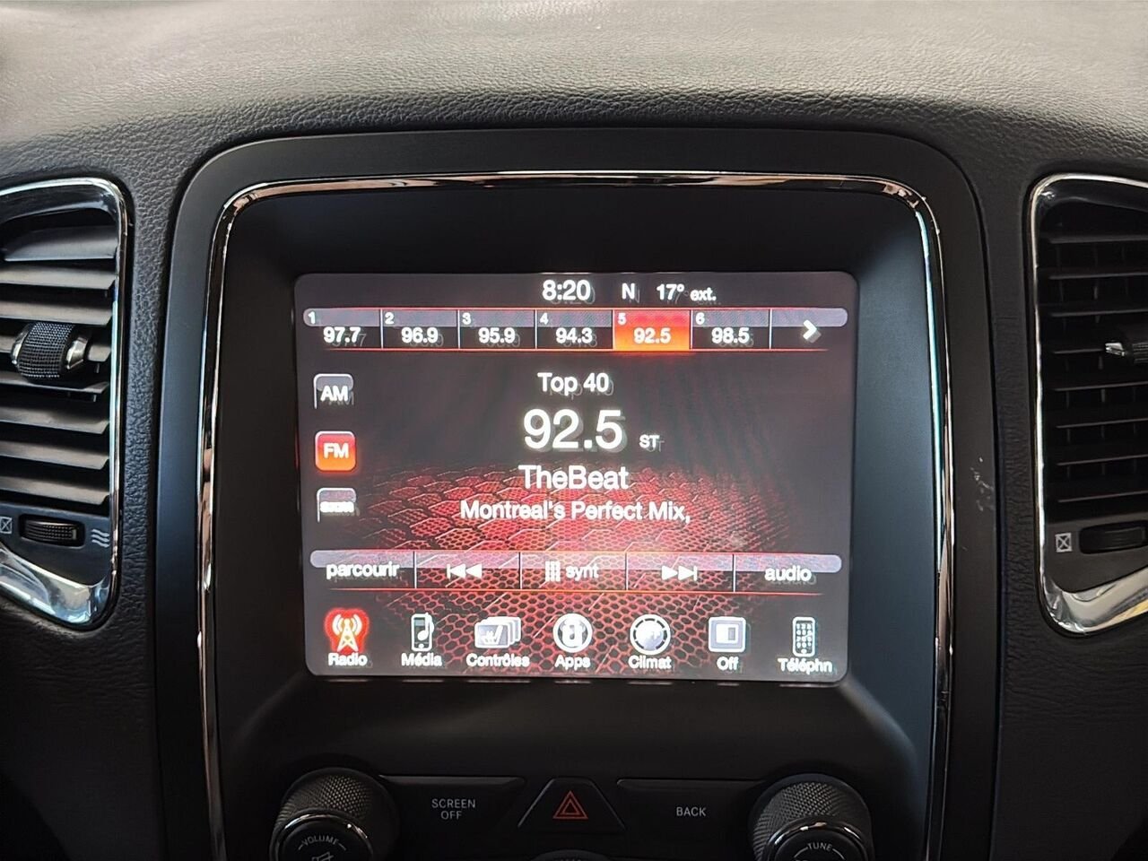 2017 Dodge Durango Traction intégrale, 4 portes GT Red Saint-Hyacinthe - photo #19
