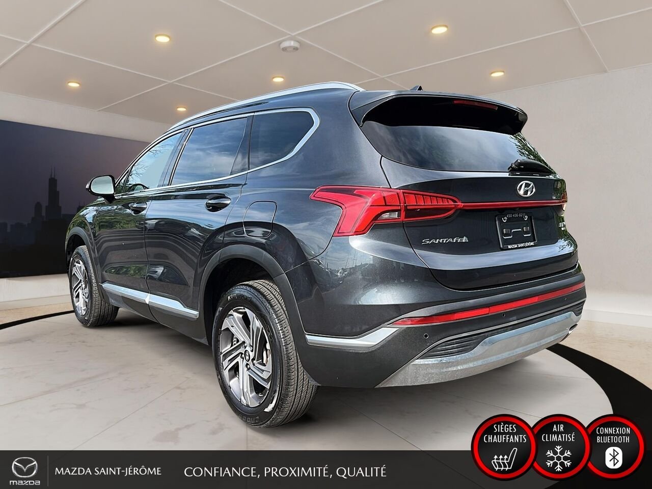 Hyundai Santa Fe 2023 Gris Ste-Agathe des Monts - photo #9