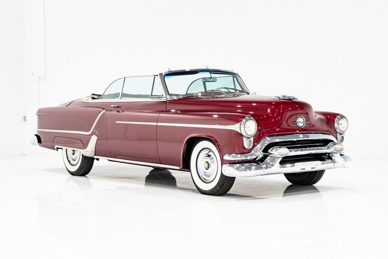 Oldsmobile 98 PRIX EN USD | Convertible Beautifully Presented from complete Restoration 1953 Rouge Montréal - photo #38