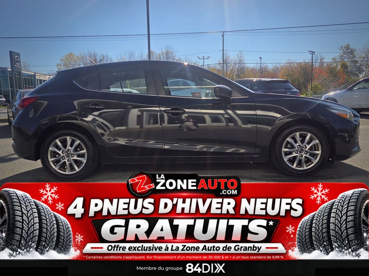 Mazda 3 GS Sport 2018 Noir Granby - photo #7