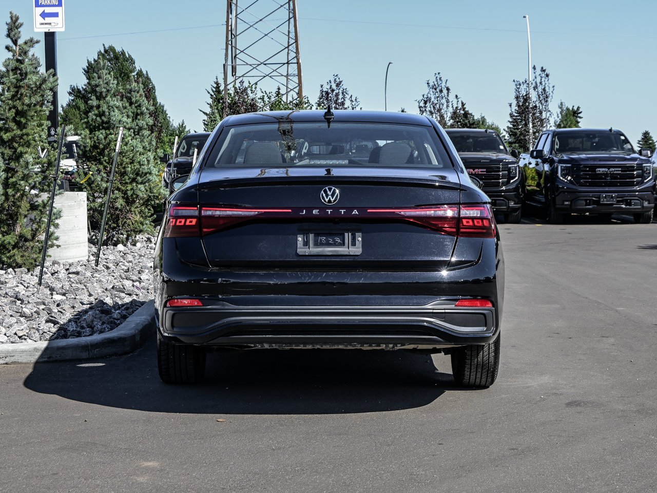 2025 Volkswagen Jetta Trendline Auto Black Sherwood Park - photo #11