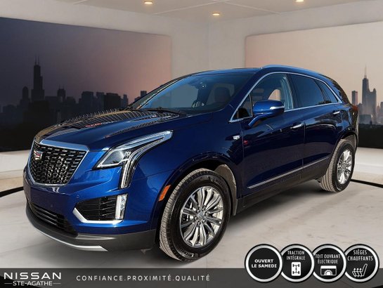 2023 Cadillac XT5 HAUT DE GAMME LUXE | TI | SEULEMENT 49 212 KM | TOIT OUVRANT ULTRAVIEW | CUIR | BOSE Blue