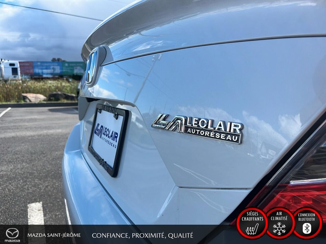 Honda Civic Berline 2020 Blanc Ste-Agathe des Monts - photo #8