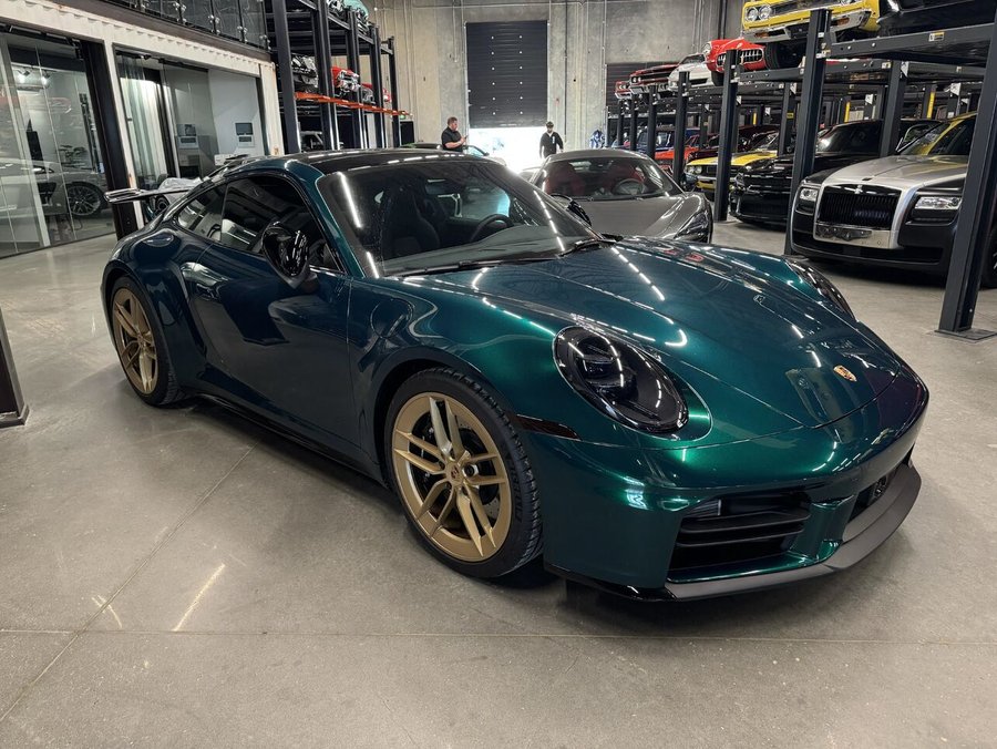 2025 Porsche 911 Carrera S | Sport Exhaust System | Front Axle Lift | HD-LED Matrix Lights | 18 Way Adjustable Seats Black