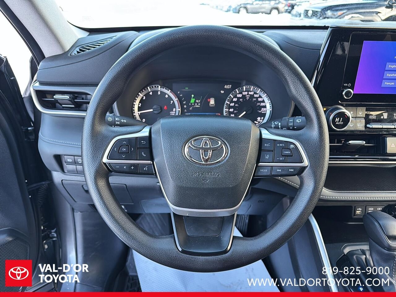 2024 Toyota Highlander LE AWD LE AWD Magnetic Grey Metallic Val-d'Or - photo #10