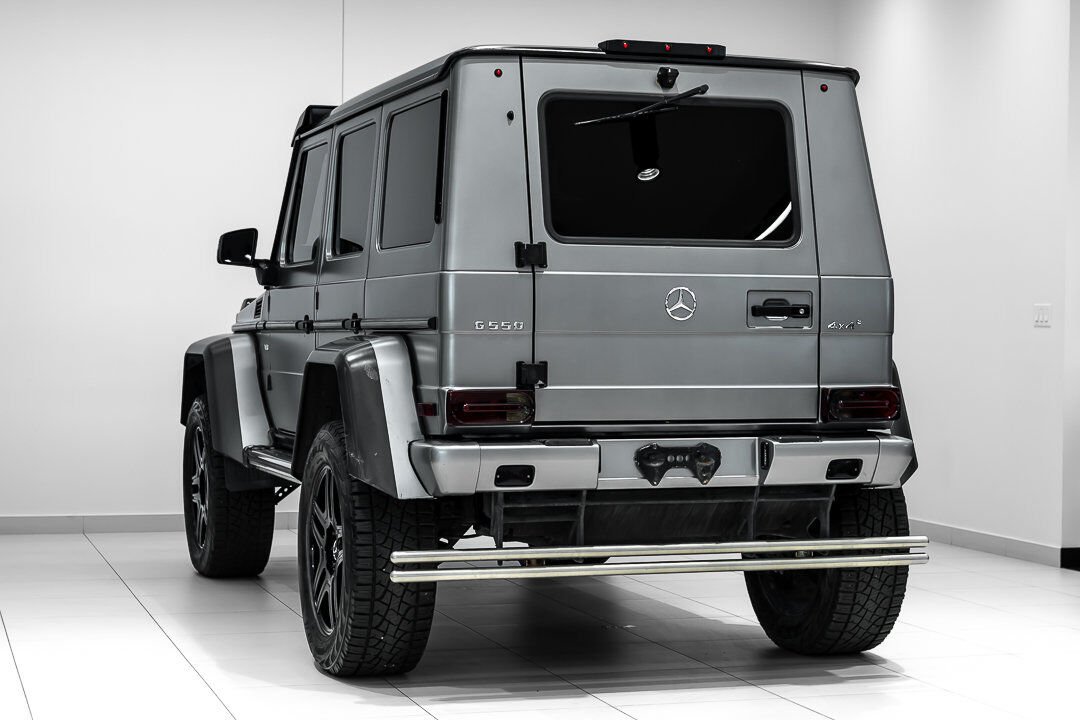 Mercedes-Benz G-Class 2018 Gris Saint-Eustache - photo #6