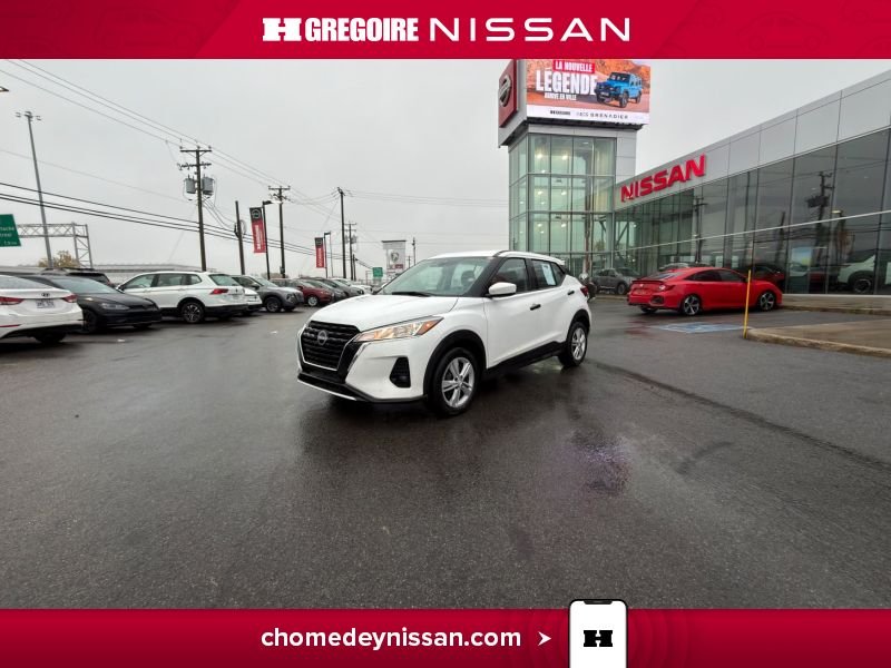 Nissan Kicks S * Caméra * Cruise * Bluetooth à partir 2.99% 2024 Blanc