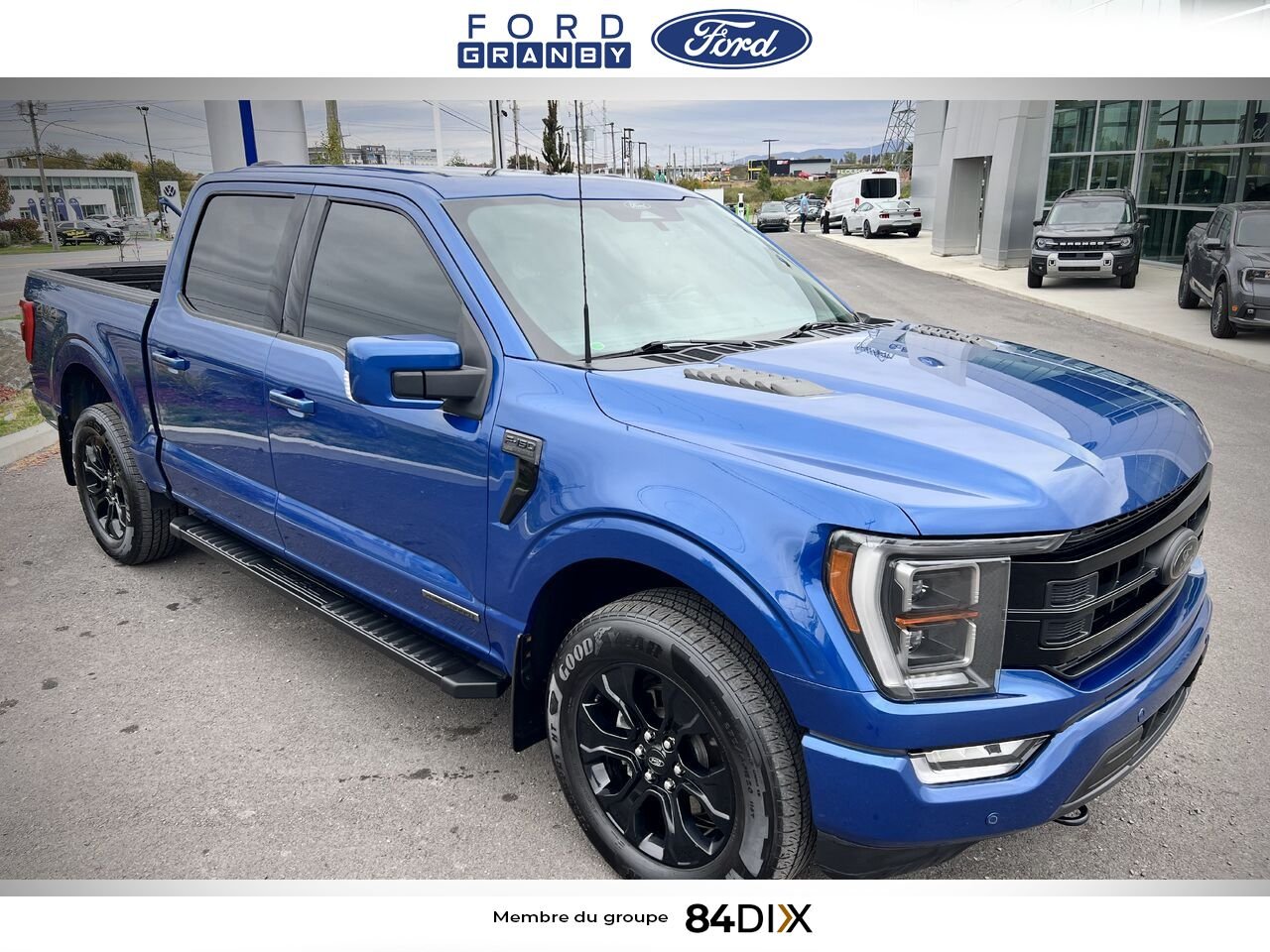 Ford F-150 2022 Bleu Granby - photo #2