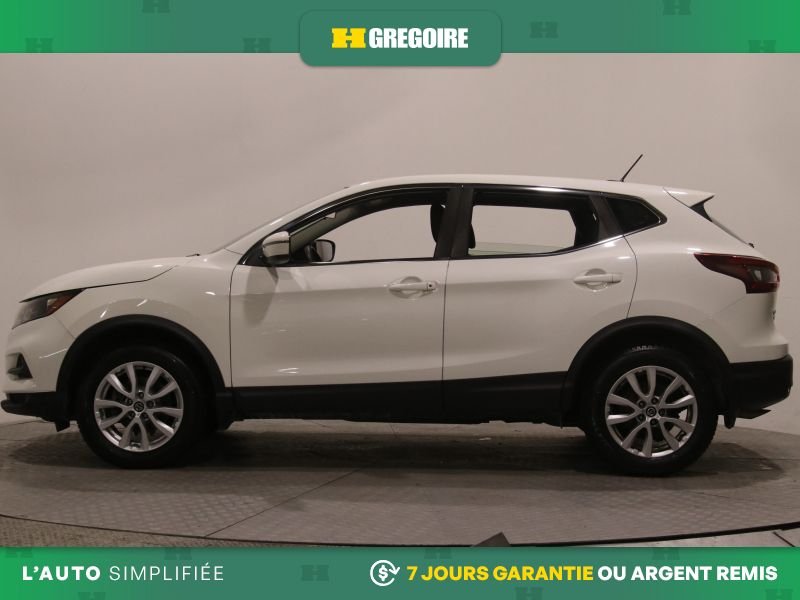 2021 Nissan Qashqai S AWD AUTO AC MAGS GR ELECT CAM RECUL BLEUTOOTH White