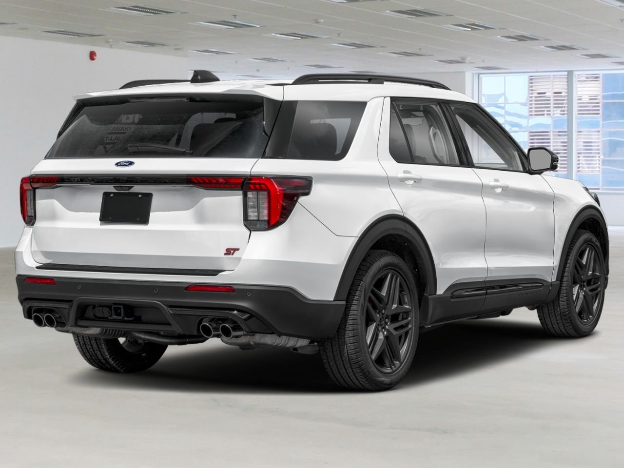 2026 Ford Explorer Space White Metallic Mont-Laurier - photo #1