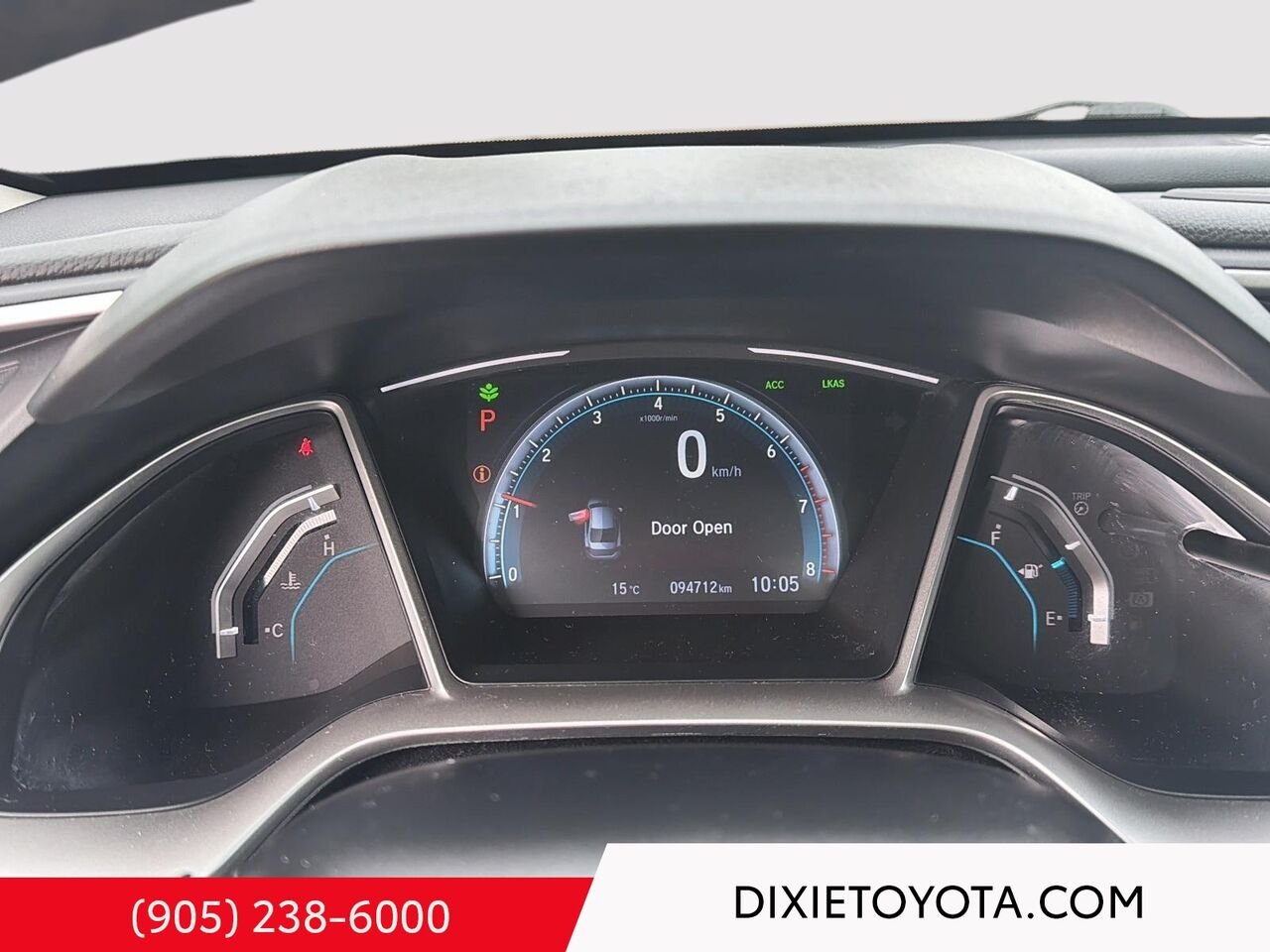 2019 Honda Civic Sedan TOURING CVT Black Mississauga - photo #13
