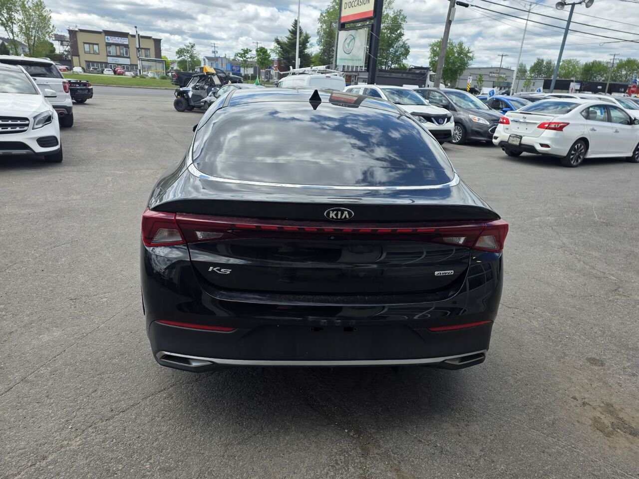 Kia K5 2021 Noir Longueuil, - photo #4