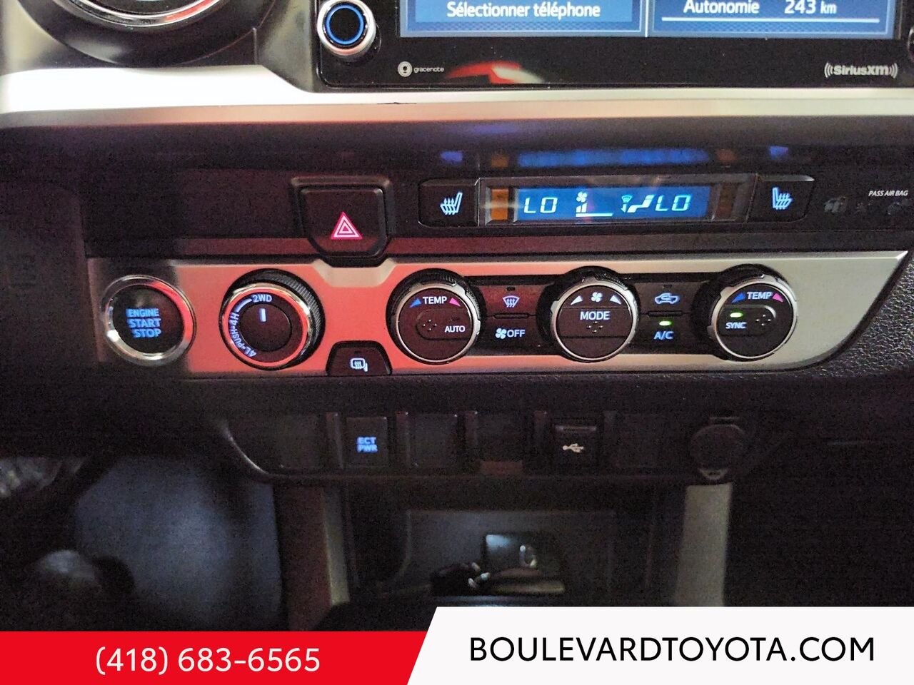 Toyota Tacoma 100089A-122 | DOUBLE CAB 4X4 EMP.COURT 2023 Gris Québec - photo #15