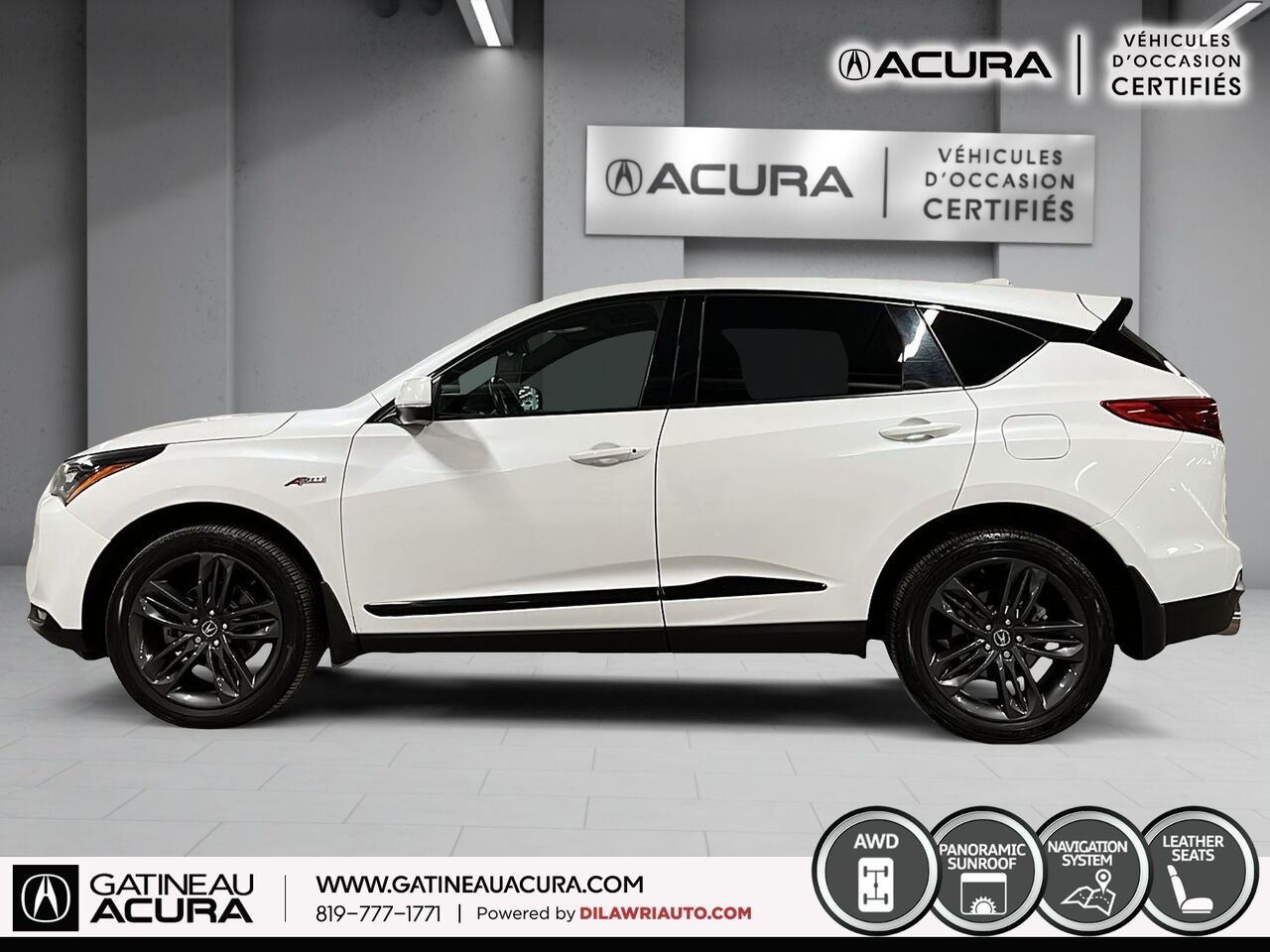 Acura RDX A-Spec SH-AWD 2023 Blanc Gatineau - photo #19