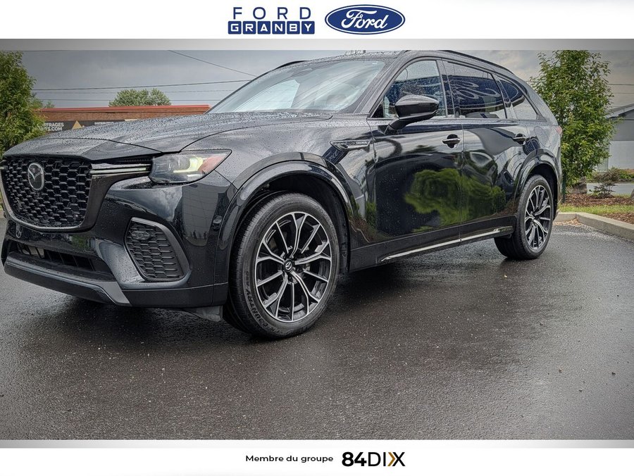 2025 Mazda CX-70 hybride léger Black