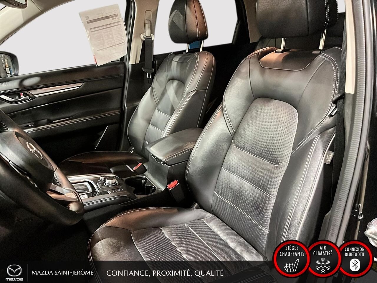 Mazda CX-5 GT | TOIT OUVRANT | CUIR | AWD | 2025 Noir Saint-Jérôme - photo #17