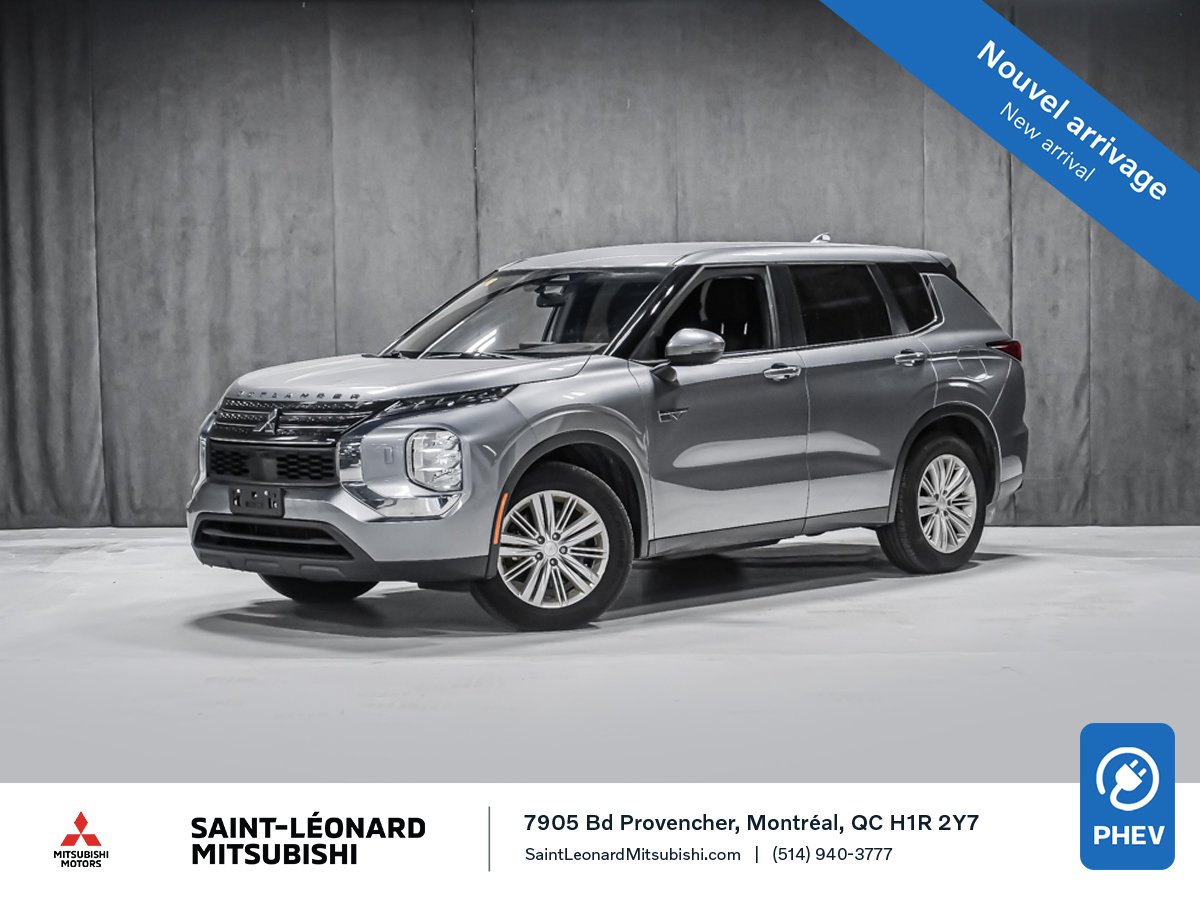 2023 Mitsubishi Outlander Plug-In Hybrid ES Grey Montreal - photo #0