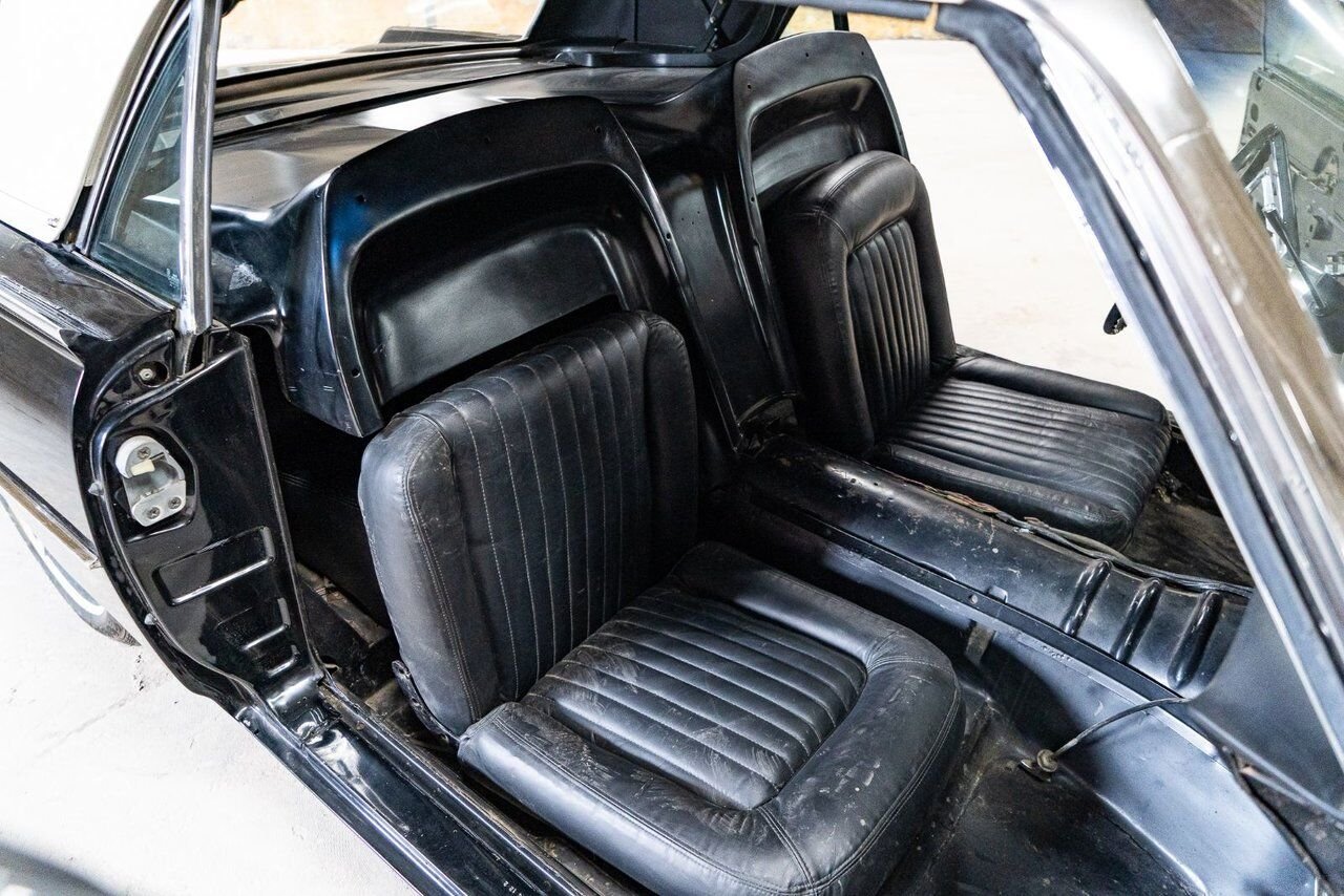 Ford Thunderbird **PRICE IN USD** Roadster project car Extremely rare 1962 Noir Montréal - photo #60