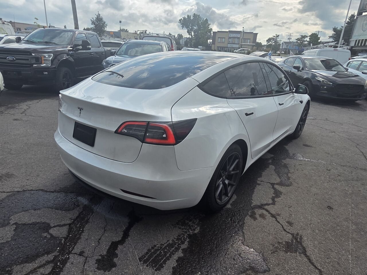 Tesla Model 3 2021 Blanc Longueuil, - photo #5