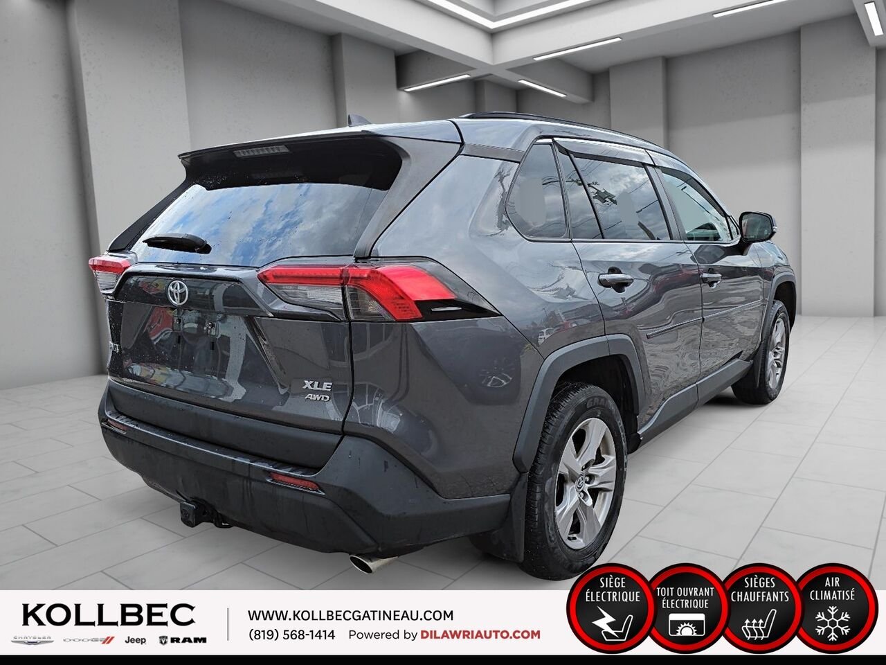 2022 TOYOTA RAV4 U19500 | XLE AWD Grey Gatineau - photo #14