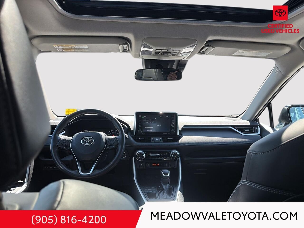 2020 Toyota RAV4 Sunroof, Back up Camera, Push Button Start Midnight Black Metallic Mississauga - photo #18
