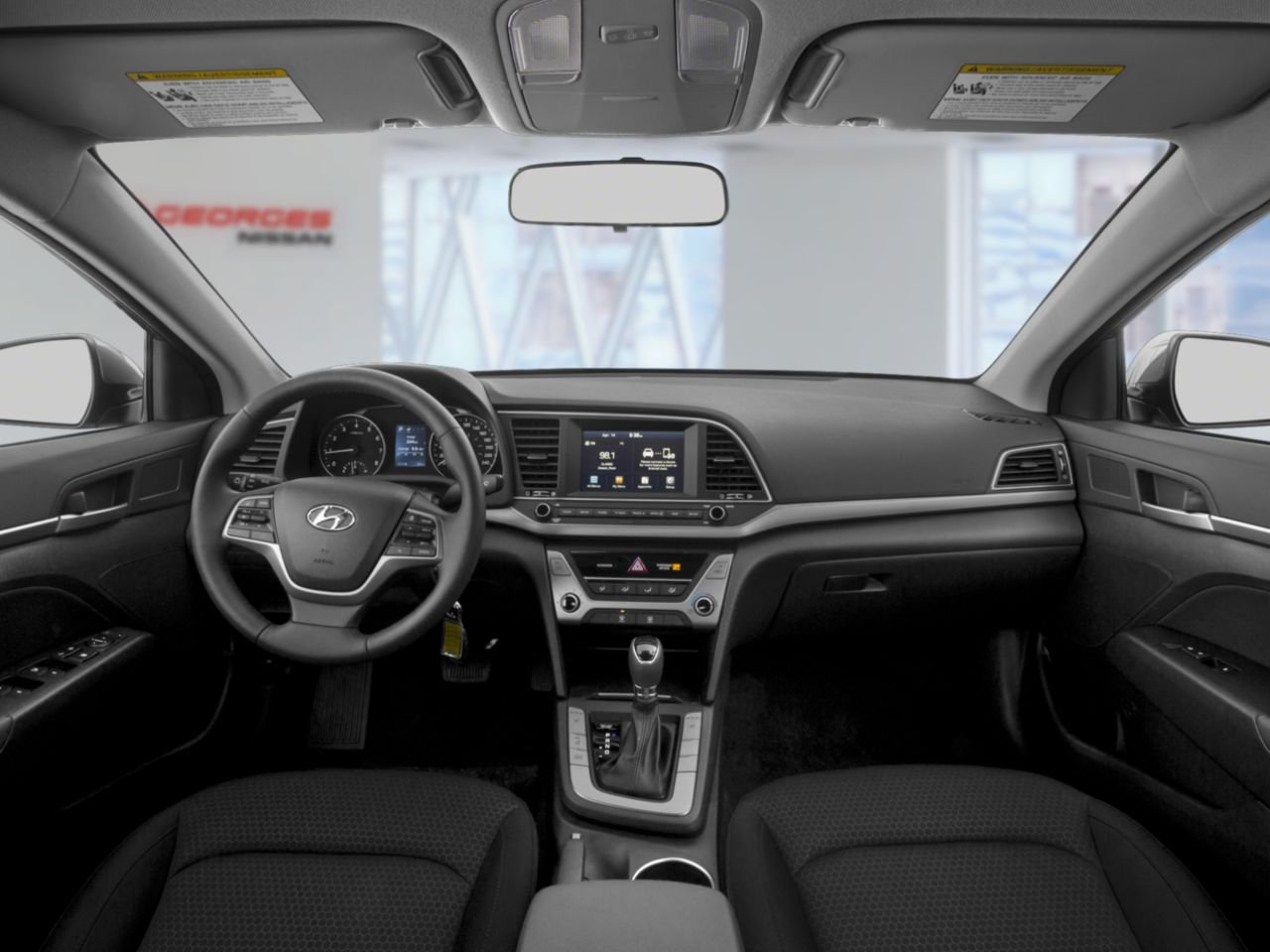 Hyundai Elantra 2017 Blanc Saint-Georges - photo #4
