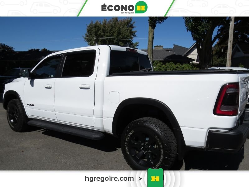 Dodge Ram V3591A | Rebel TOIT PANORAMIQUE + SIEGE CHAUFFANT 2021 Blanc Laval - photo #5