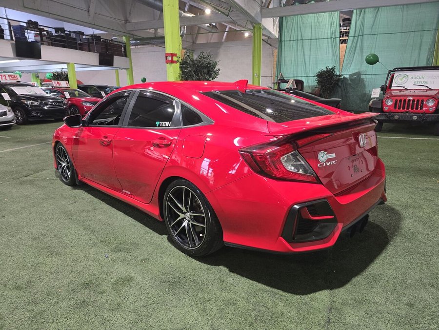 Honda Civic Si berline Manuelle 2020 Rouge