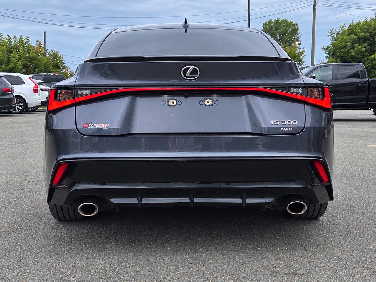 Lexus IS300 Fsport 2023 Gris Granby - photo #5