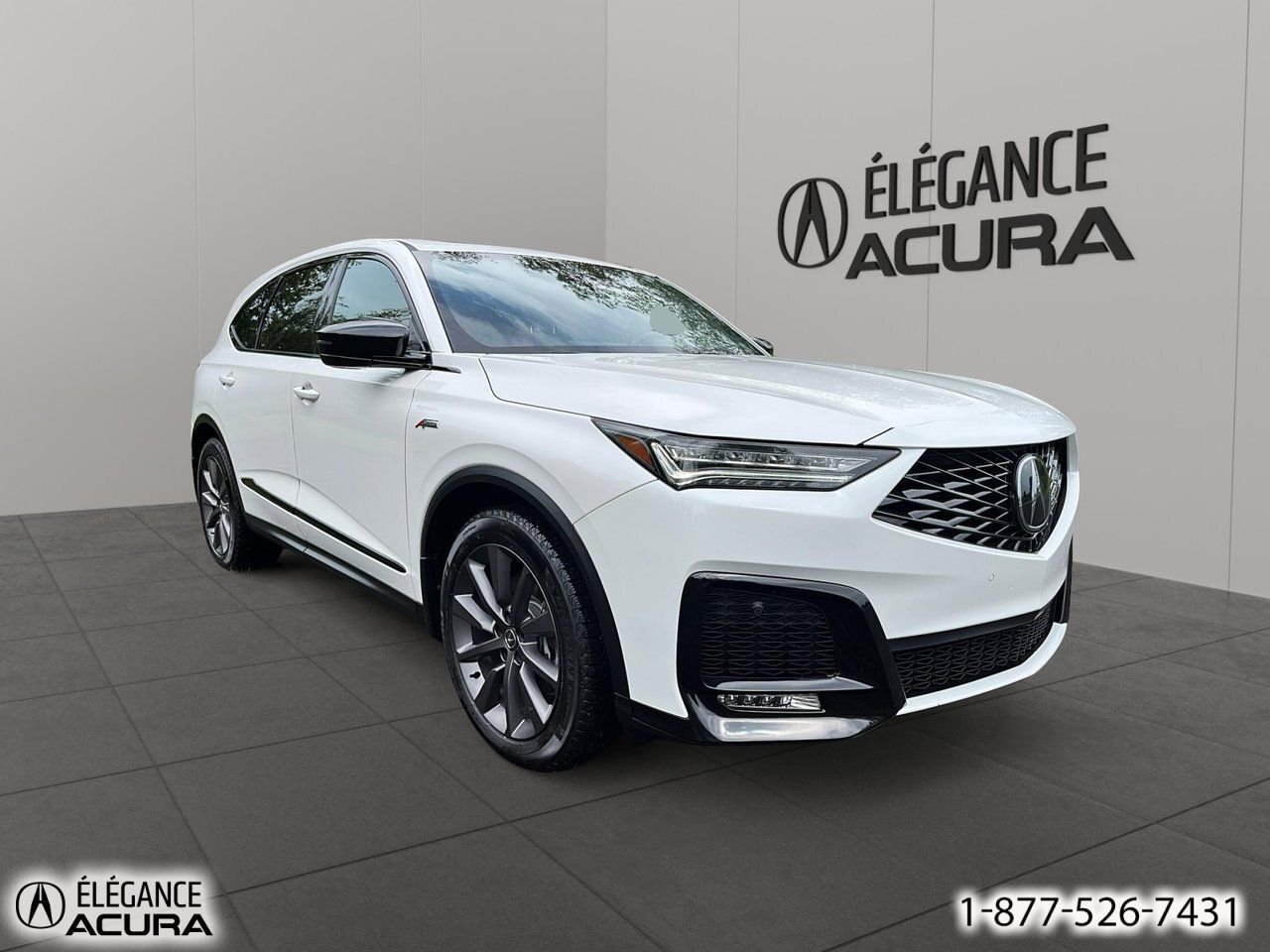 Acura MDX A-Spec | A8913 2025 Blanc Granby - photo #2