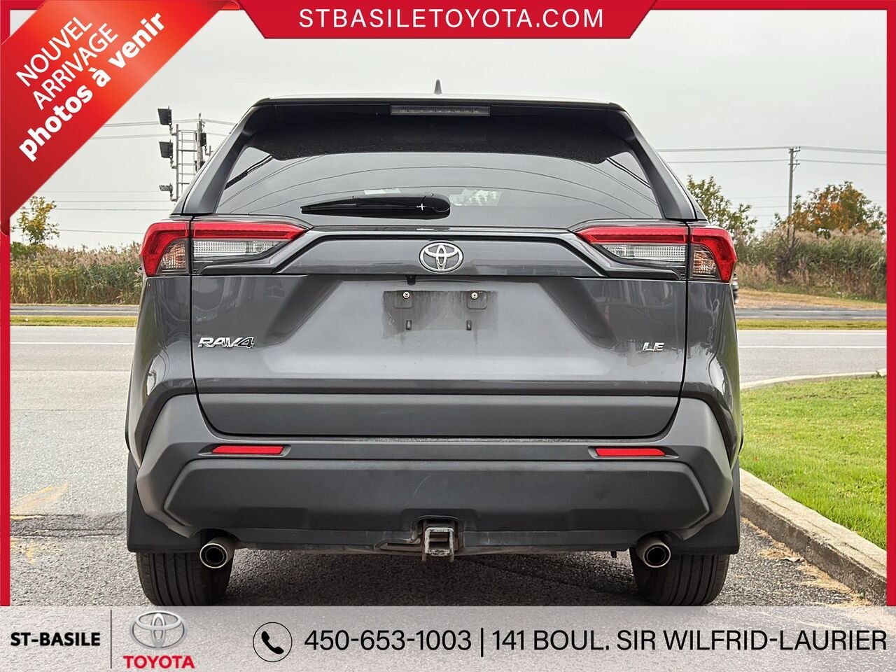 TOYOTA RAV4 2022 Gris Saint-Basile-le-Grand - photo #2